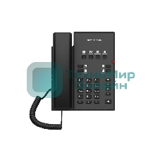 Телефон IP Fanvil H1 черный (H1 HOTEL PHONE) (упак.:1шт)