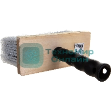 Кисть макловица Rexant 180x80 мм искусственная щетина, деревянный корпус