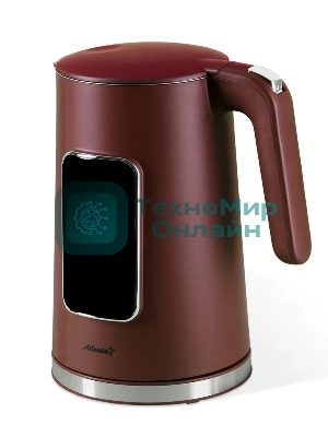 Чайник электрический Atlanta ATH-2537 бордовый