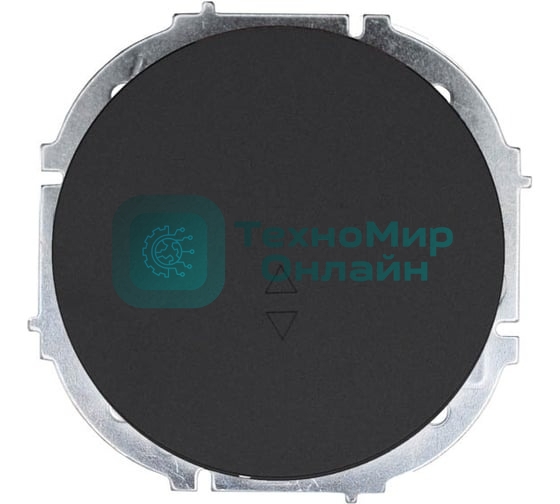 Выключатель LEZARD 743-4288-105 проходной 1-кл. СП OSEN 10А IP20 механизм, черный бархат