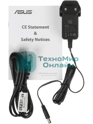 Роутер беспроводной Asus RT-AX57 AX3000 10/100/1000BASE-TX черный