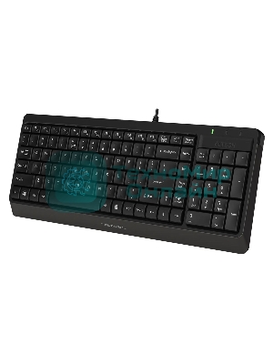 Комплект клавиатура+мышь A4Tech FStyler F1512 проводной, USB, 1200 DPI, черный