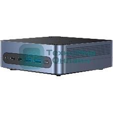 Мини ПК Chuwi LarkBox S i3 1220P (1.5) 16Gb SSD 512Gb UHDG Win 11Pro GbitEth WiFi BT 90W серый/черный