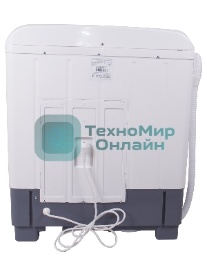 Стиральная машина Славда WS-50PЕТ белый, загрузка вертикальная 5 кг, 1350 об/мин, класс А