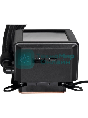 СВО для процессора LIAN LI Galahad II LCD SL-INF G89.GA2ALCD36INB.00 черный 120мм алюминий+медь 1200rpm 29db 4-pin