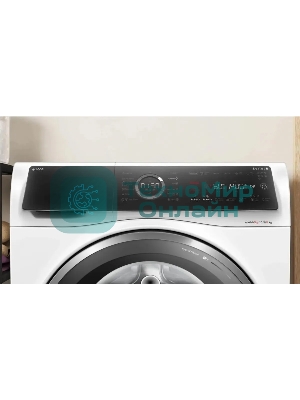 Стирально-сушильная машина Bosch Serie 8 WNC254A0SN белый, загр.фронтальная, макс.: 10,5 кг, 1400 об/мин, класс: D