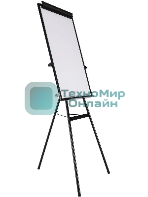 Флипчарт Deli 7892, лак, 90x60 см на треноге белый с аксессуарами