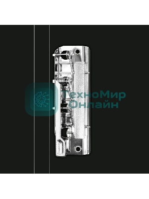 Папка с металлическим зажимом Buro A4, пластик, 0.5мм, черный