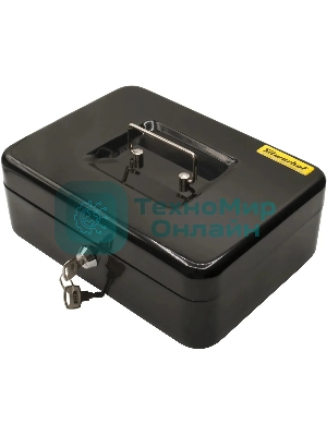 Ящик для денег Silwerhof 90x250x180 черный