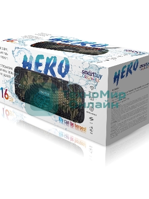 Портативная акустика Smartbuy HERO, камо