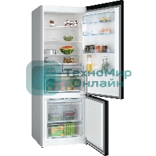 Холодильник Bosch KGN56CX30U нержавеющая сталь двухкамерный 400/105л морозилка снизу, No Frost