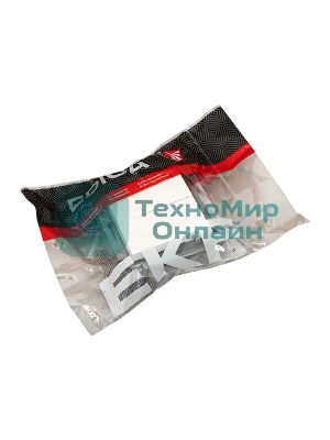 Механизм выключателя EKF UP1-SWW-20 двухклавишный, белый Эпика