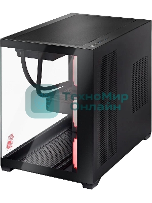 Компьютер Bloody BD-PC RAB84V2 TWR Ryzen 7 7700 (3.8) 32Gb SSD 1Tb RTX 5060TI 8Gb Win 11H 64 2.5xGbitEth 650W черный (RUS) (2142127)