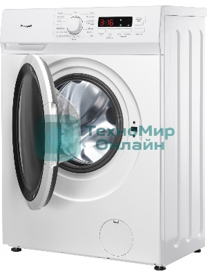 Стиральная машина Weissgauff WM 4106 D белая, загрузка фронтальная 6кг, 1000 об/мин., класс: A+++