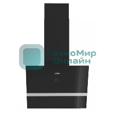 Вытяжка наклонная Elikor Rise BK 50 черный, 50 см, 750 куб. м/ч, 56 дБ