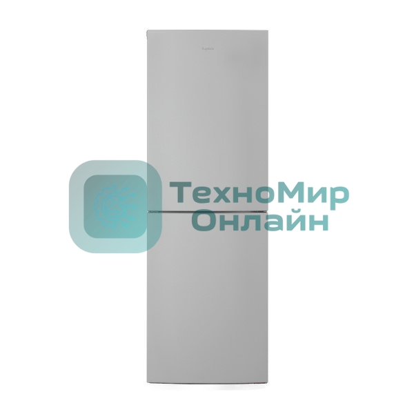 Холодильник Бирюса М6131 металлик двухкамерный 210/135 л морозилка снизу, автоматическое оттаивание