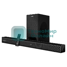 Саундбар SVEN SB-2400DD черный (Dolby Digital Plus, 2х80 + 240 Вт, Bluetooth, ПДУ, USB)
