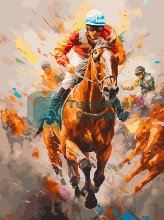 Картина по номерам БЕЛОСНЕЖКА 1109-AS Дерби