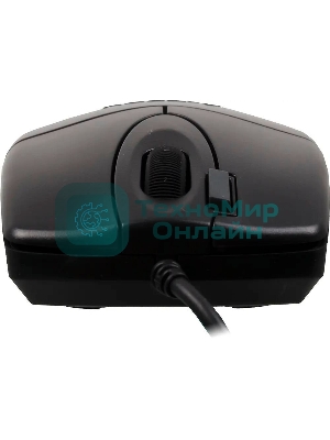 Мышь проводная A4Tech OP-620D черный, 1000 dpi, USB, кнопки - 4