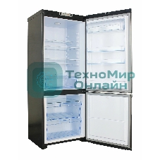 Холодильник DON R-280 G графит двухкамерный 200/90л морозилка снизу