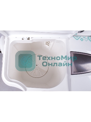 Стиральная машина Славда WS-50PЕТ белый, загрузка вертикальная 5 кг, 1350 об/мин, класс А