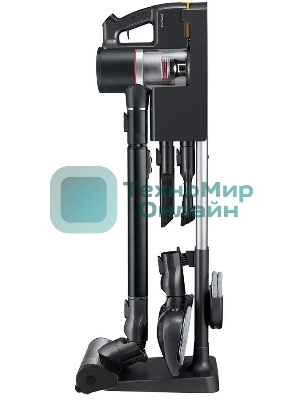 Пылесос вертикальный LG A9N-MASTERX черный, питание от аккумулятора, 160 Вт, уборка влажная/сухая, пылесборник 0.44 л, работа от АКБ max 50 мин