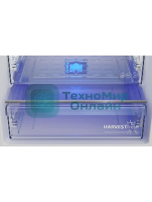 Холодильник Beko B3RCNK362HW белый двухкамерный 220/100л морозилка снизу