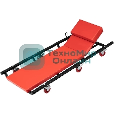 Лежак ремонтный Matrix на 6-ти колесах 1030 х 440 х 120 мм поднимающийся подголовник