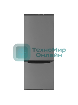 Холодильник Бирюса W551 графит двухкамерный 180/60л морозилка снизу, автоматическое оттаивание