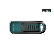 Флешка USB SanDisk Ultra Slider (SDCZ480-128G-G46), 128Gb, USB Type-C, R/W 400/70, черный