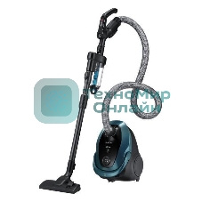 Пылесос Samsung VC20M2540JN/EV черный/зеленый, 460/2000 Вт, уборка сухая, пылесборник мешок 2.5 л