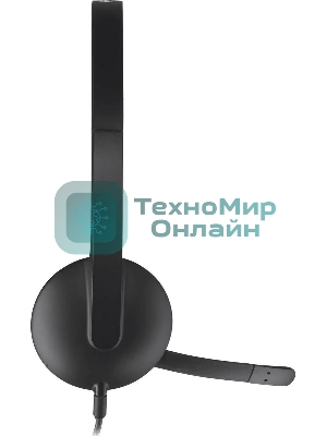 Гарнитура проводная Logitech Headset H340 USB graphite