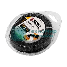 Леска для триммера Denzel двухкомпонентная эллипс, 2,0мм х 15м, блистер EXTRA CORD