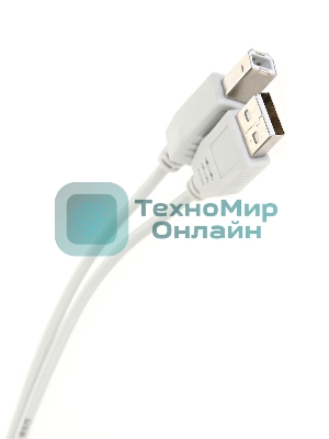 Кабель AM/BM USB2.0 1.8м TELECOM, TC6900-1.8M 