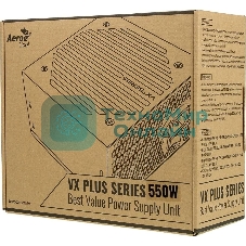 Блок питания Aerocool/Formula VX-550 PLUS, 550Вт 120мм, черный
