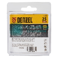 Набор бит торсионных Denzel PH1x25 мм, лазерная обработка шлица, сталь S2, 10 шт.