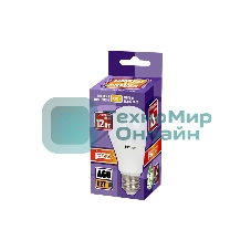 Лампа светодиодная JazzWay PLED-SP A60 12Вт грушевидная 3000К теплый белый E27 1080лм 230В