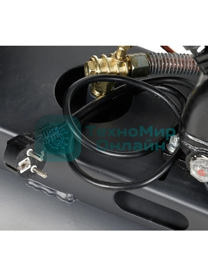 Компрессор поршневой Парма K-2200/100РМ масляный, 336 л/мин, 100 л, 2200 Вт, серый/черный