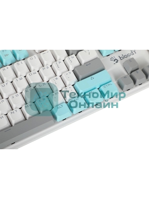 Клавиатура проводная A4Tech Bloody S510N USB белый