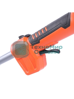 Триммер электрический PATRIOT ET 1202, мощность 1200Вт; разъемная штанга; гибкий вал; защита от перегрева; плавный пуск; полуавтоматическая катушка и 3Т диск в комплекте