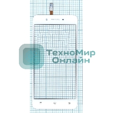 Сенсорное стекло (тачскрин) для Vivo Y53 (Y53i), белое