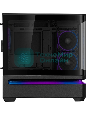 Компьютерный корпус ASUS PRIME AP202 TG ARGB черный