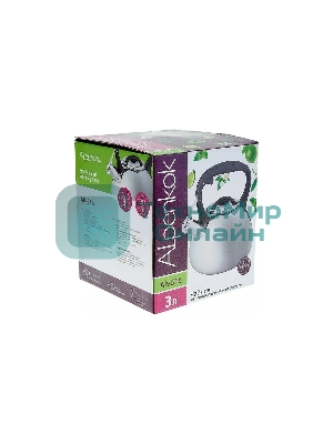 Чайник для плиты ALPENKOK AK-516 нерж.сталь со свистком 3,0л (12)