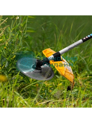 Триммер бензиновый Denzel DGT-430, 43см3, 2,5 л.с., неразъемная штанга, состоит из 2 частей