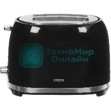 Тостер Centek СТ-1432 черный/стальной
