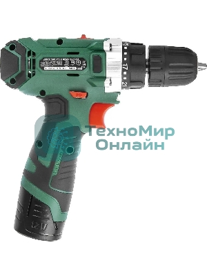 Дрель-шуруповерт Haммer ACD12CS, 12 В, 1,5 Ач, 26 Нм, щеточный