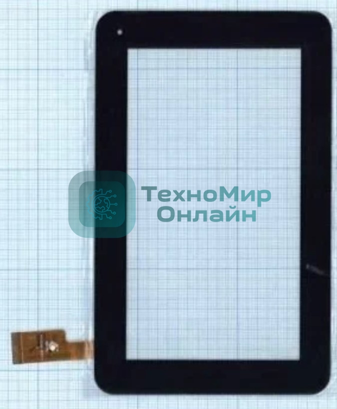 Сенсорное стекло (тачскрин) TPC0069 VER4.0, черное