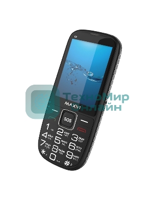 Мобильный телефон Maxvi B9 черный