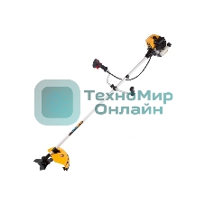 Триммер бензиновый Denzel DR-43, 43 см3, неразъемная штанга, состоит из 2 частей