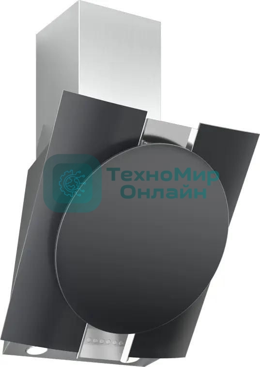 Вытяжка наклонная Elikor Графит 80Н-700-Э4Д черный, 80 см, 700 куб. м/ч, 52 дБ